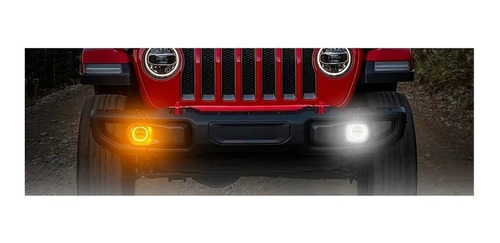 Faros Led Niebla Auxiliar Jeep Wrangler Sahara Jl 2018-2023