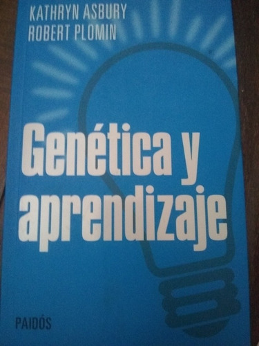 Genética Y Aprendizaje/kathryn Asbury-plomin