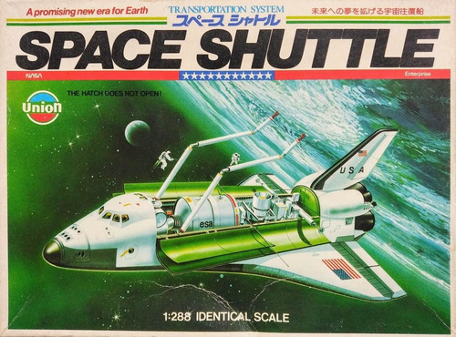 Imagen 1 de 3 de Nasa Space Shuttle Escala 1/288 Union Japan