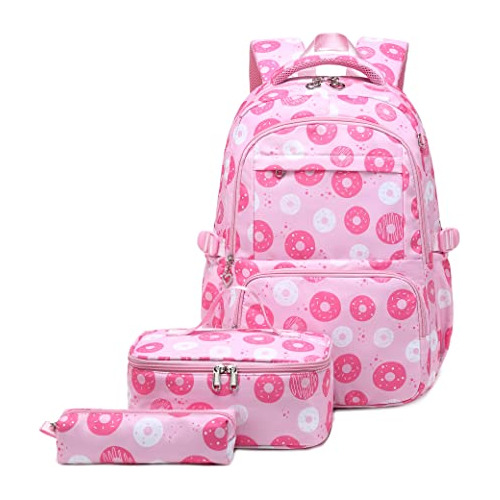 Yjmkoi 3pcs Daisy Prints Backpack For Girls Lrlln