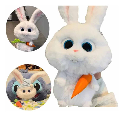 Peluche Mediano Love Pets Secret Rabbit Zanahoria, 1 Pieza