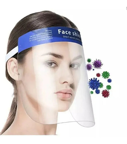Careta Facial Protector Facial  Mascarilla Limpiable