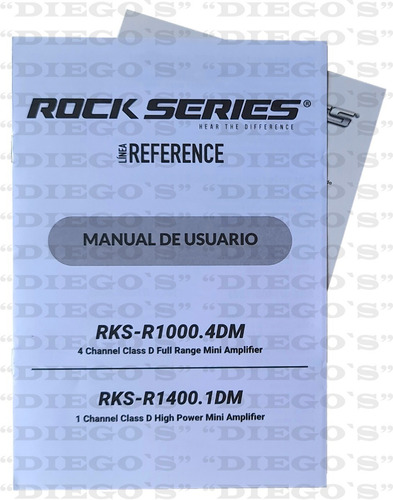 Imagen 9 de 9 de Amplificador Rock Series Rks-r1400.1dm 2900w 1 Canal 1 Ohm