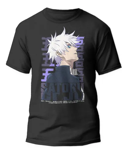 comprar Polera Satoru Gojo 5 Jujutsu Kaisen Anime Hombre Mujer