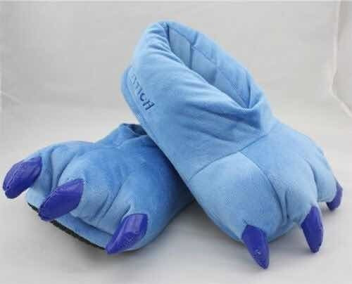 Pijama Stich Niños Y Pantuflas Garra