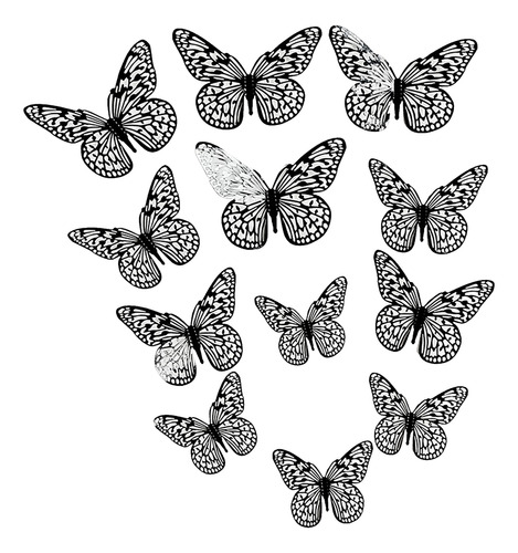 Adhesivo De Pared Butterfly Art Butterfly Diy Para Pegatinas