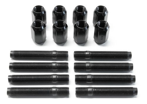 Kit 8 Esparragos Y Tuerca Doble Cono Fiat 12 X 1.25 80mm