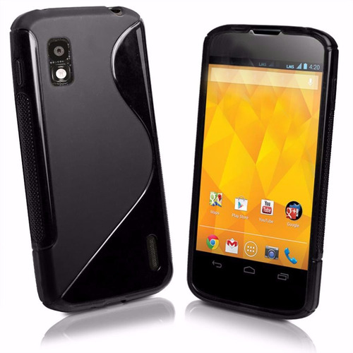 Capa Case Capinha LG E960 Nexus 4 Silicone Flexivel