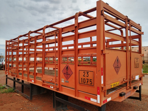 Gaiola De Gás/14 Para Caminhão Toco Com 6.5x1.85x2.55 M