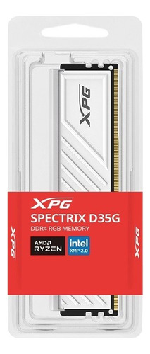 Memoria Udimm Ddr4 Xpg Adata 16gb 3600mhz D35 Gamming White