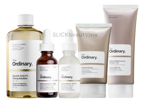 The Ordinary Kit Rutina Completa, 5 Productos