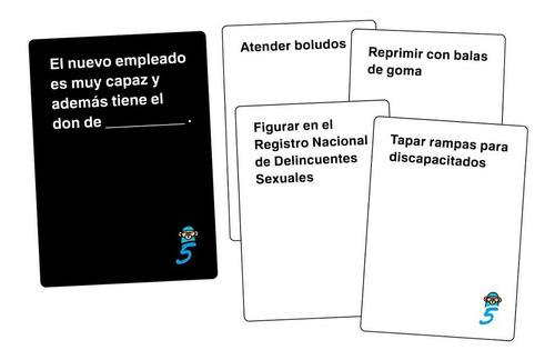 Imagen 2 de 4 de Juego De Mesa Hdp 5 Bureau Muy Lejano