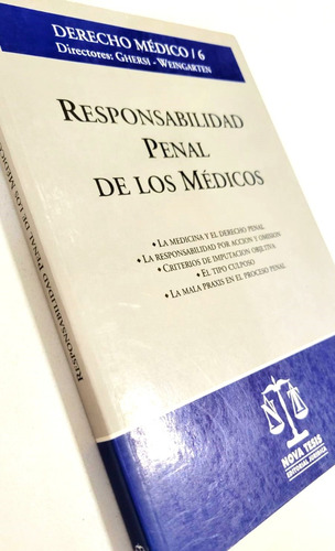 Responsabilidad Penal De Los Medicos Carlos Alberto Ghersi