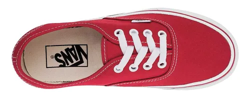 vans de color rojo