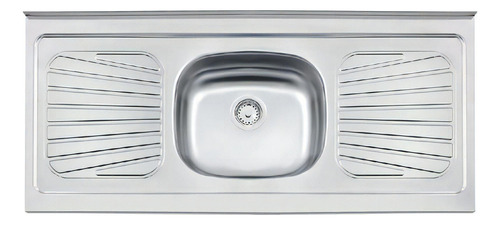 Fregadero de acero inoxidable de 120 cm con escurridor 93041/557 - Tramontina