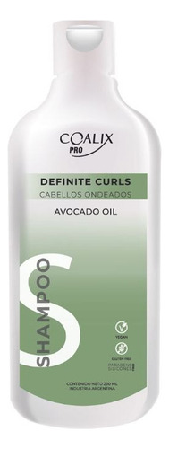 Shampoo Coalix Pro Para Cabellos Con Rulos Vegano X 300ml