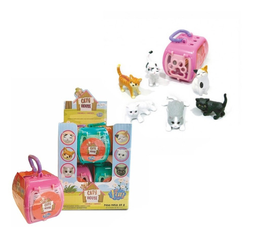 Caty House Pastillita + Gatito + Casa X8u*golosinas Del Sur*