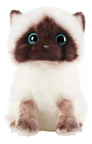 - Muñecas Gato Siamés Felpa Ss Peluche Juguetes Simulaci A