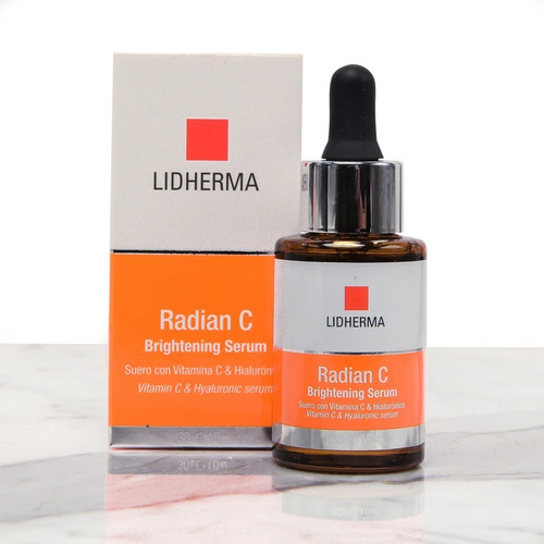 Sérum Brightening Serum Lidherma Radian C con vitamina C y ac. hialurónico 30g