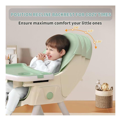 Sillas Altas Para Bebés Y Niños Pequeños, 4 En 1 Silla Alta