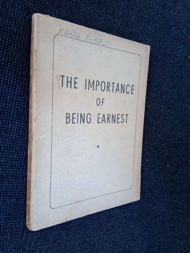 The Importance Of Being Earnest