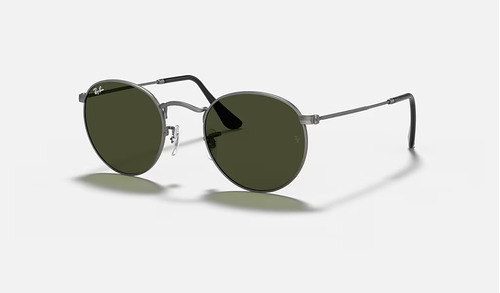 Óculos De Sol Masculino E Feminino Round Metal RB3447 Verde Ray-Ban