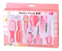 Comprar Set Higiene Bebé 10 Piezas Buypal Cuidado Infantil Color Rosa