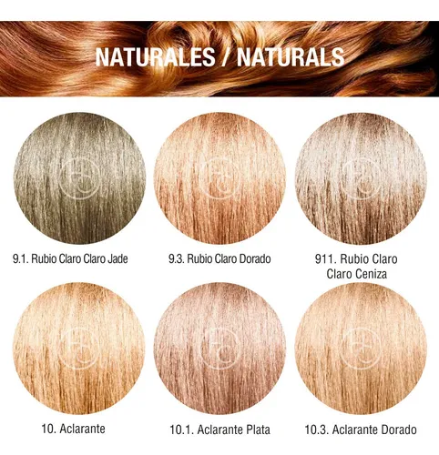 Coloracion Tan Natural Tintura Crema Gel + Revelador Crema Tono A Elección