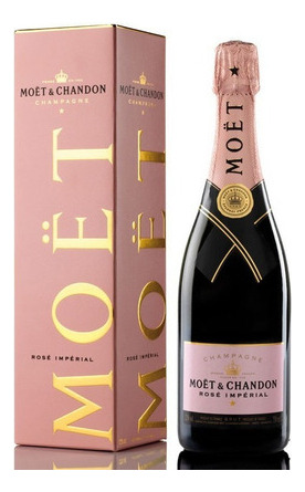 Champagne Moet & Chandon Rose Imperial Con Estuche 750ml