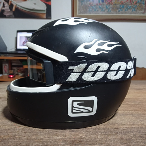 Casco Integral Para Moto Marca Tms Talla S 