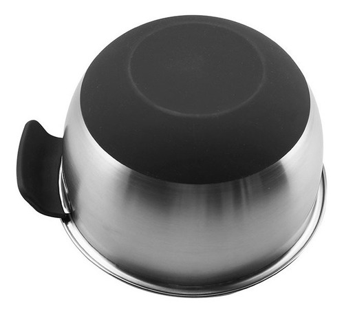 Bowl Batidor Acero Inox Nº 23 X 3,7 Lts C/ Asa Base Silicona