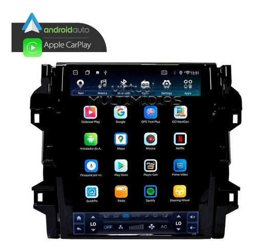 Kit Multimídia Sw4 2017 A 2025 Kronos Tesla 12pol Carplay+4g