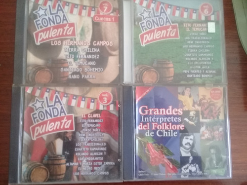 Pack Música Folklorica Chilena  Cds