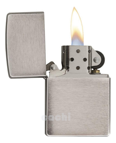 Encendedor Zippo Brush Finnish Chrome Usa