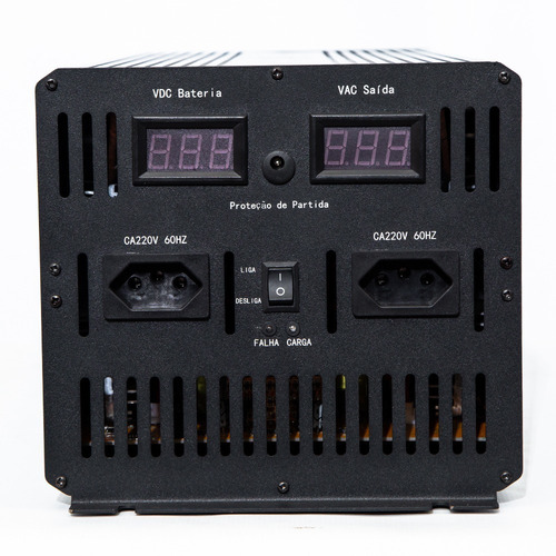 Inversor De Tensão Onda Pura 12v Para 220v 8000w Pico Flach
