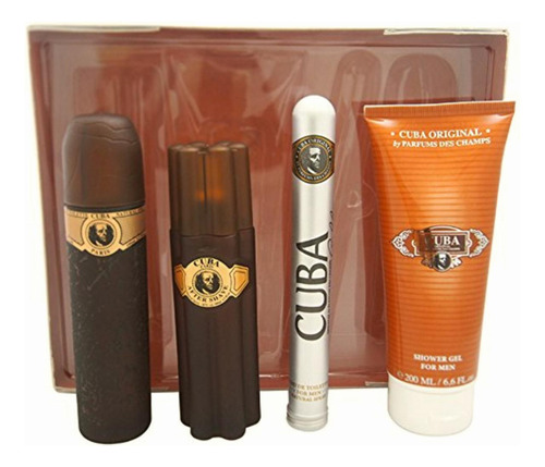 Cuba Gold 4 Piece Gift Set