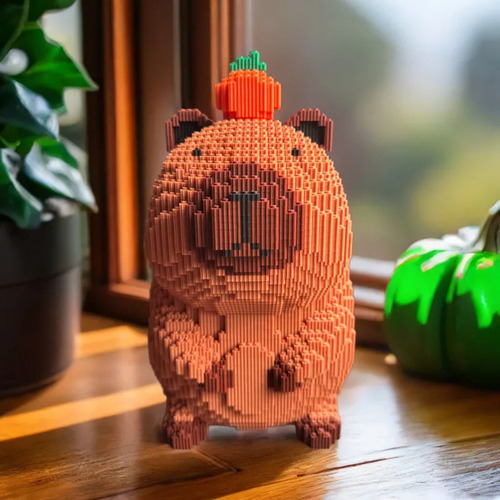 Juguetes De Construcción Diy Capibara A