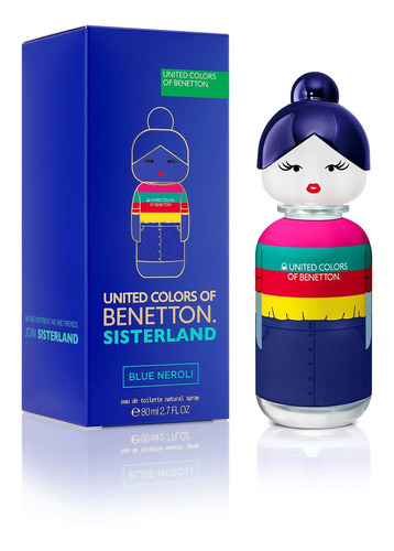 Benetton Sisterland Blue Neroli Edt 80 Ml