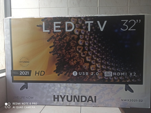 Imagen 1 de 9 de Tv Hyundai 32 Pulgadas Led