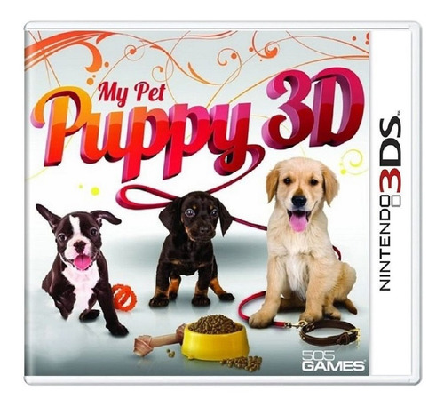Jogo My Pet Puppy 3d Para Nintendo 3ds Midia Fisica
