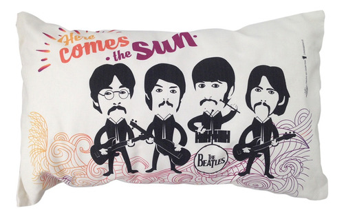 Cojín Diseño Original The Beatles 50 X30 Cm