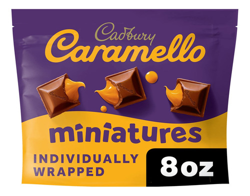 Cadbury Chocolate Relleno Caramello Miniatures 226 Gr