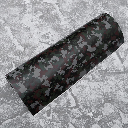 Scooter De Motocicleta De Envoltura De Pvc Impreso Camuflaje