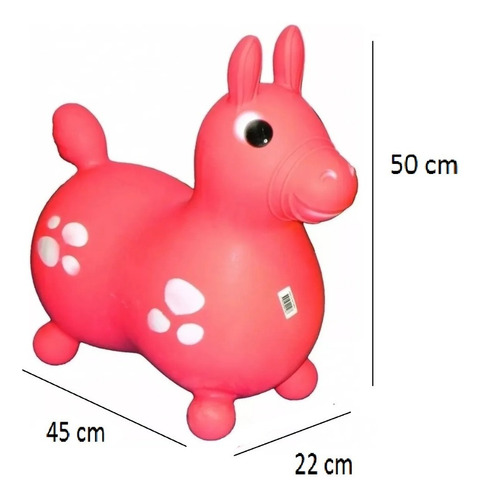 Imagen 2 de 6 de Caballo Saltarin Turby Original Bebe - Aire Libre Playking