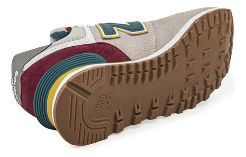 Imagen 4 de 9 de Zapatillas New Balance 574 Gris 2 Solo Deportes