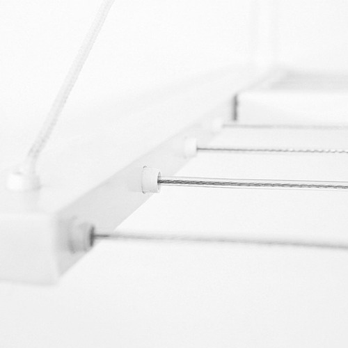 Imagen 4 de 6 de Tendedero Rebatible Pared Höllsen Aluminio Intemperie