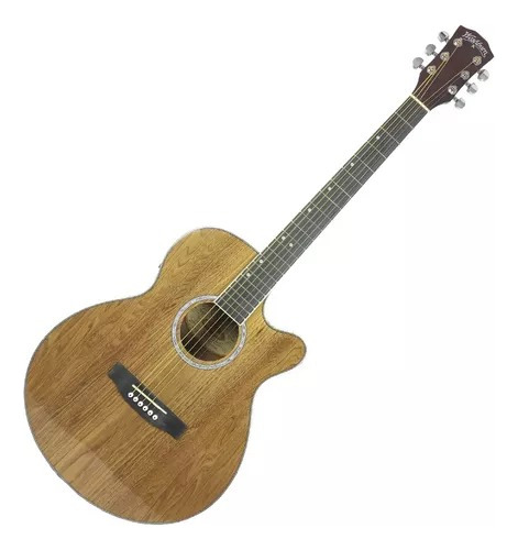 Guitarra Electro Acústica Washburn Wa45cen Ecualizador Folk