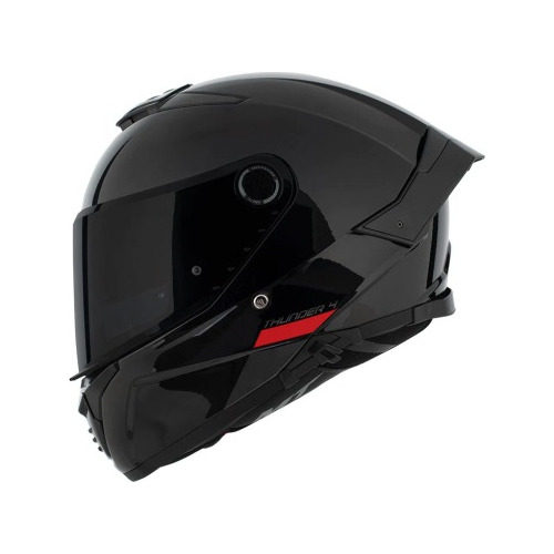 Casco Mt Helmets Thunder 4sv  A1 Solid Negro Rider One 