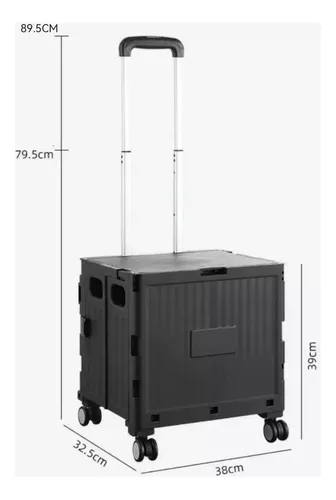 Carro Plegable con Ruedas 45L