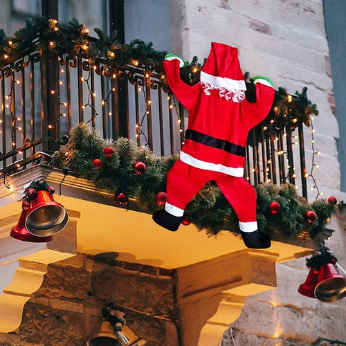 Adecuado Para La Decoración De Papá Noel En Puertas Y Ventan